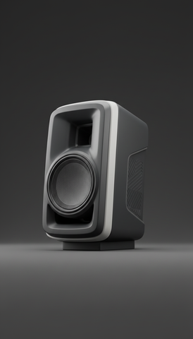 Front Door Speaker Enclosure, CNC-Milled MDF