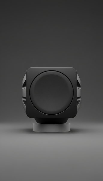 Universal Tweeter Pod with Acoustic Fabric Grille