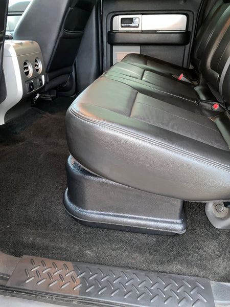 2014–2020 Ford F-150 / F-250 / F-350 Crew Cab Dual 10" Subwoofer Enclosure – QL-C1FSC210