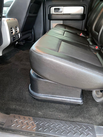 2014–2020 Ford F-150 / F-250 / F-350 Crew Cab Dual 10" Subwoofer Enclosure – QL-C1FSC210